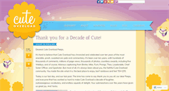 Desktop Screenshot of cuteoverload.com